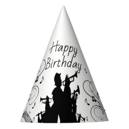 Horn Section Trumpet Jazz Music Birthday Partyhütchen