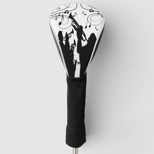 Horn Section Trumpet Jazz Music Golf Headcover (Vorderseite)
