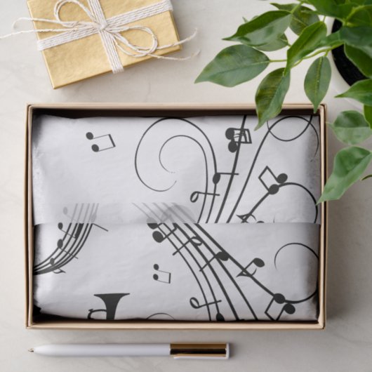 Horn Section Trumpet Jazz Music Seidenpapier (Geschenk)