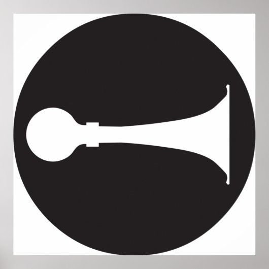 Horn-Symbol Poster (Vorne)