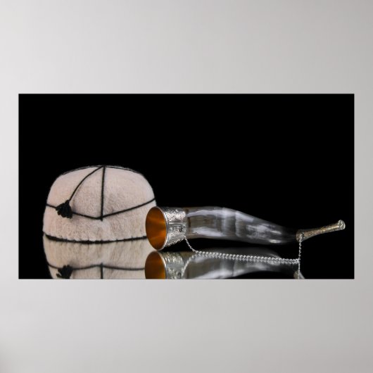 Horn von Georgien und Hut Poster (Vorne)