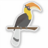 Hornbill Aufkleber (Vorderseite)