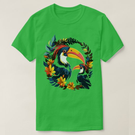Hornbill Mütter Day T-Shirt (Design vorne)