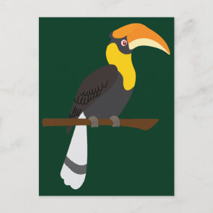 Hornbill Postkarte