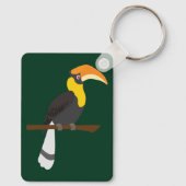 Hornbill Schlüsselanhänger (Rückseite)