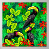 Hornbills - Leinwand Art Printwerbung Poster (Vorne)