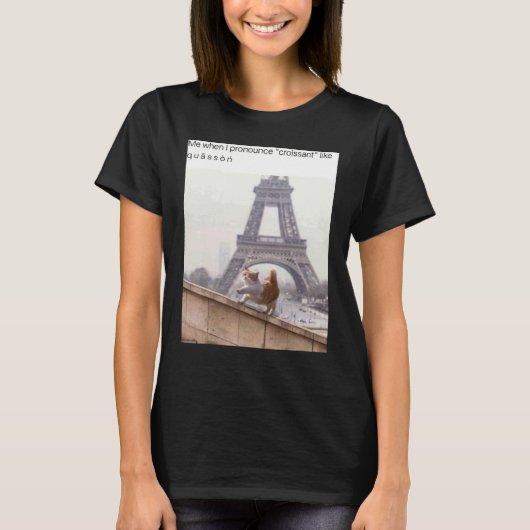 Hörnchen Katze T-Shirt (Vorderseite)