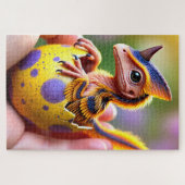 Horned Baby Dinosaur Puzzle (Horizontal)