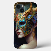 Horned Elf Woman Fantasy Art Case-Mate iPhone Hülle (Rückseite)