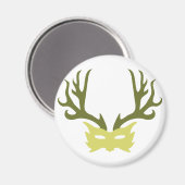 Horned God Mask Magnet (Vorderseite/Rückseite)