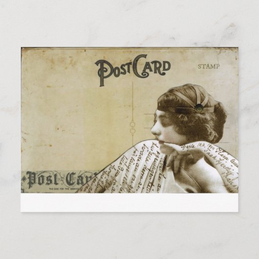 Horned Goddess Postcard Postkarte (Rückseite)