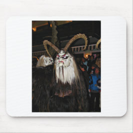 Horned Japanese Devil Mask Mousepad