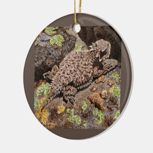 Horned Lizard Ornament (Links)