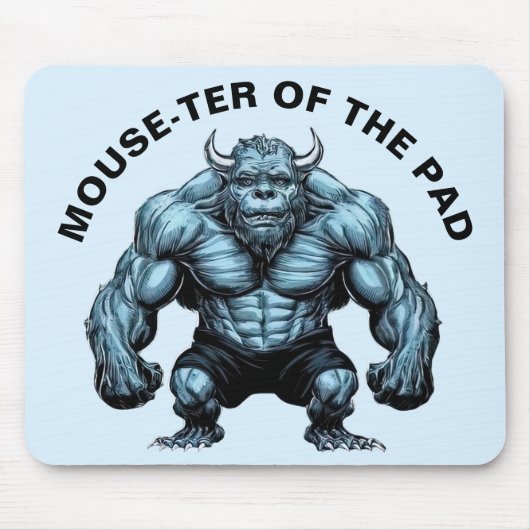 Horned Monster Mousepad (Vorne)