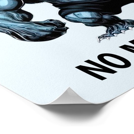 Horned Monster Poster (Ecke)