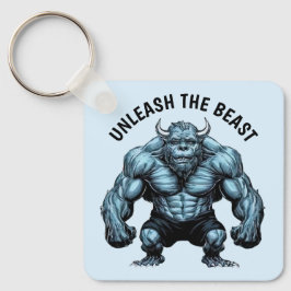 Horned Monster Schlüsselanhänger