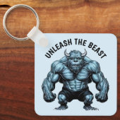 Horned Monster Schlüsselanhänger (Vorderseite)