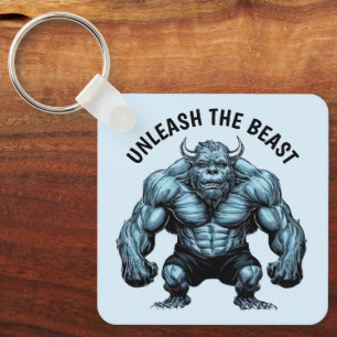 Horned Monster Schlüsselanhänger