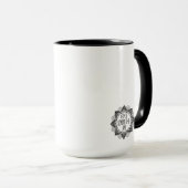 Horned Owl Grafische Tasse (VorderseiteRechts)