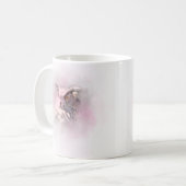 Horned Owl Wildlife Coffee Tasse (Vorderseite Links)