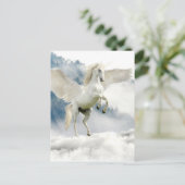 Horned Pegasus Postkarte (Stehend Vorderseite)