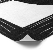 Horned Uhu Poster (Ecke)