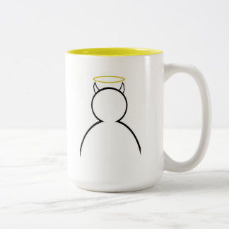 Hörner behalten meinen Halo herauf Tasse