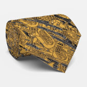 Hörner, Krawatte (Gerollt)