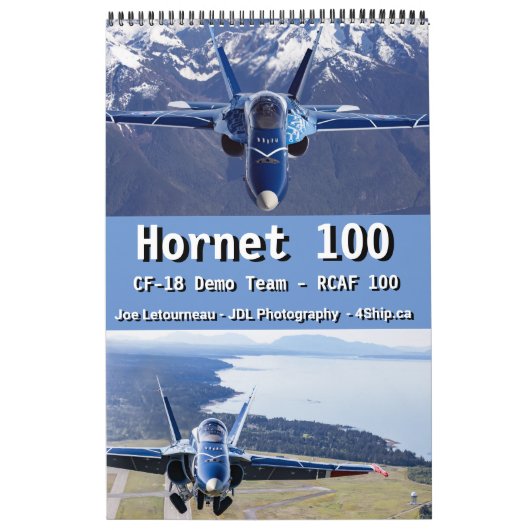 Hornet 100 - RCAF CF-18 Demo-Team Kalender (Titelbild)