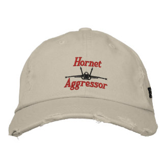 Hornet Aggressor Golf Hat Bestickte Baseballkappe