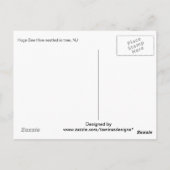 Hornet Bee Hive nestled in Tree Postkarte (Rückseite)