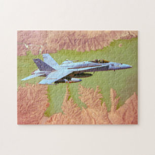 HORNET F/A-18C (11x14 INCH) Puzzle