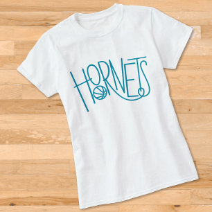 Hornets Basketball Youth Team Rec League Mama T-Shirt