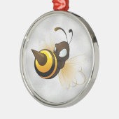 Hornets Mascot Ornament Aus Metall (Links)