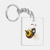 Hornets Mascot Schlüsselanhänger (Vorderseite links)