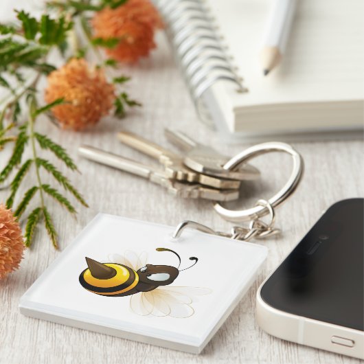 Hornets Mascot Schlüsselanhänger (Vorderseite rechts)