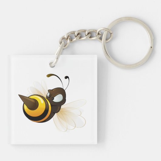 Hornets Mascot Schlüsselanhänger (Rückseite)