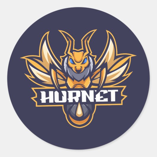 Hornets Mascot Stickers (Vorderseite)