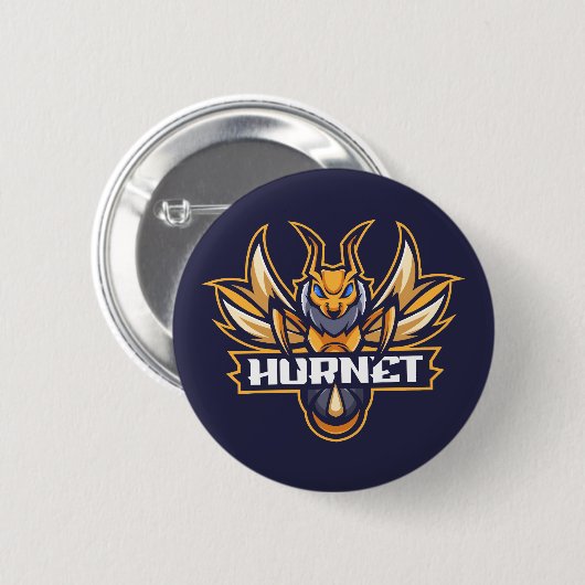 Hornets Mascot-Taste Button (Vorne & Hinten)
