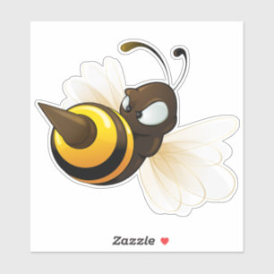 Hornets Mascot Vinyl Sticker