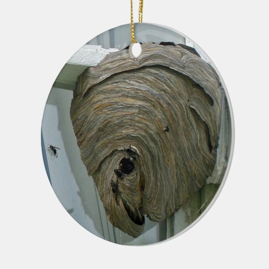 Hornets Nest Keramik Ornament (Links)