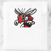 Hornets Rechteckiger Aufkleber (Tasche)