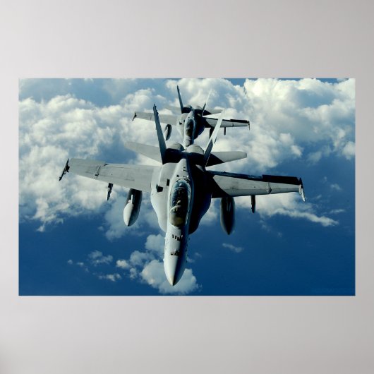 Hornets über Pearl Poster (Vorne)