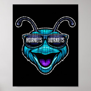 Hornets Vintage-Geschenk für Männer Frauen Jungen Poster