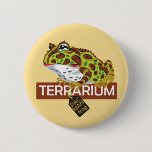 Hornfrosch Button