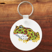 Hornfrosch Schlüsselanhänger (Vorderseite)