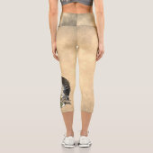 Hornhaut-Artwork vom Aussterben bedrohter Philippi Capri Leggings (Rückseite)