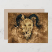 Hornhaut Postkarte (Vorne/Hinten)