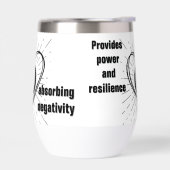 Hornhaut, Schwarzes Böse Augenschutz-Monogramm | (Links)