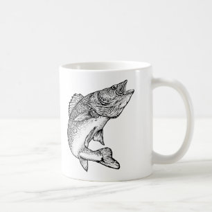 Hornhautfleck-Fische Kaffeetasse
